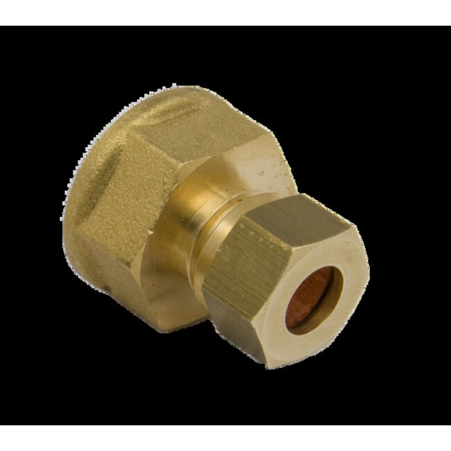 CN Verloopkoppeling 1/2" bi x 8 mm - recht