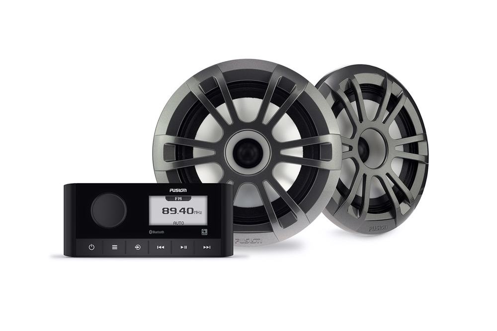 Fusion MS-RA60KSPG RA60 + EL-F651SPG 6.5 EL SPORT GREY GEEN RGB LED + ACCESSOIRES