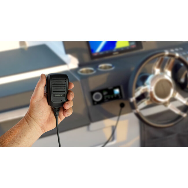 Fusion MS-FHM INTERCOM FIST MICROPHONE - RCA AUX INPUT