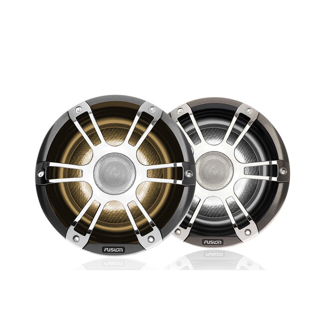 Fusion SG-FL652SPC 6.5'' SPEAKERS 2WAY SIGNATURE CHROME SPORT GRILLE CRGBW LED