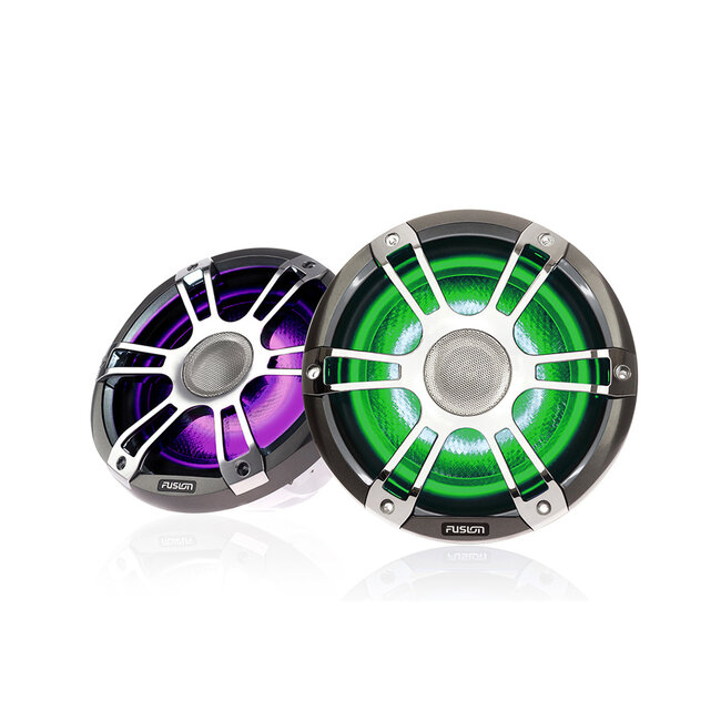 Fusion SG-FL652SPC 6.5'' SPEAKERS 2WAY SIGNATURE CHROME SPORT GRILLE CRGBW LED