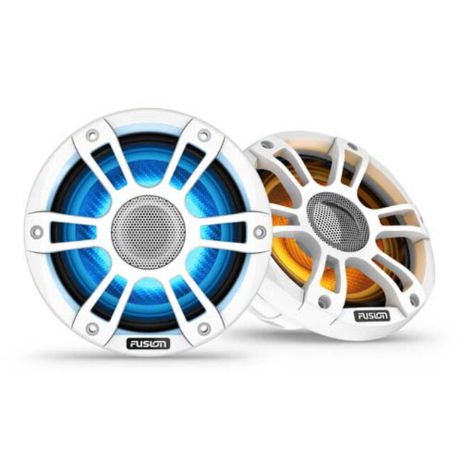 Fusion SIGNATURE SERIE 3I SPEAKERS WHITE SPORT 6.5 INCH LED