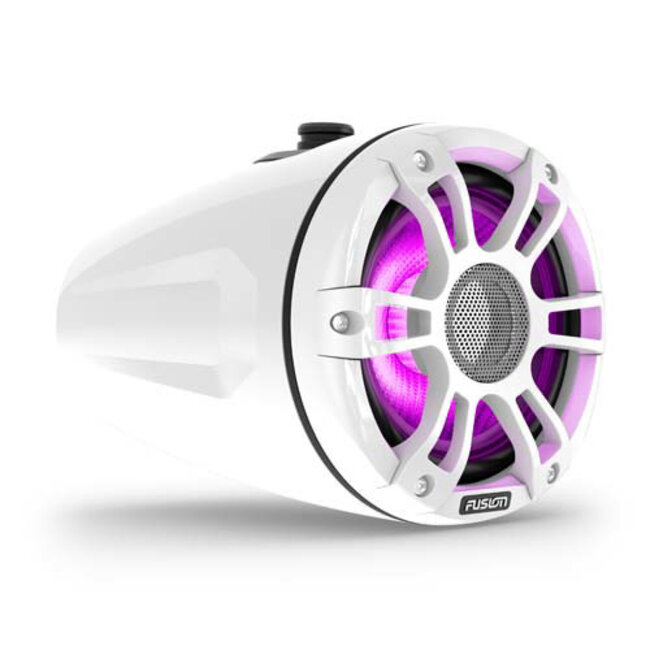 Fusion SG-FLT653SPW 6.5'' SPORTS WHITE TOWER SPEAKERS, CRGBW LED, SET VAN 2