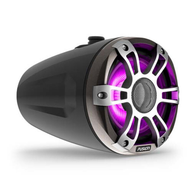 Fusion SG-FLT653SPG 6.5'' SPORTS GREY TOWER SPEAKERS, CRGBW LED, SET VAN 2