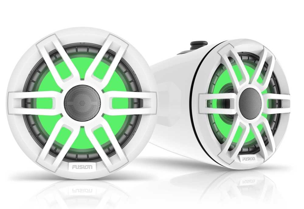 Fusion XS-FLT652SPW 6.5'' SPORTS WHITE TOWER SPEAKERS, LED, SET VAN 2
