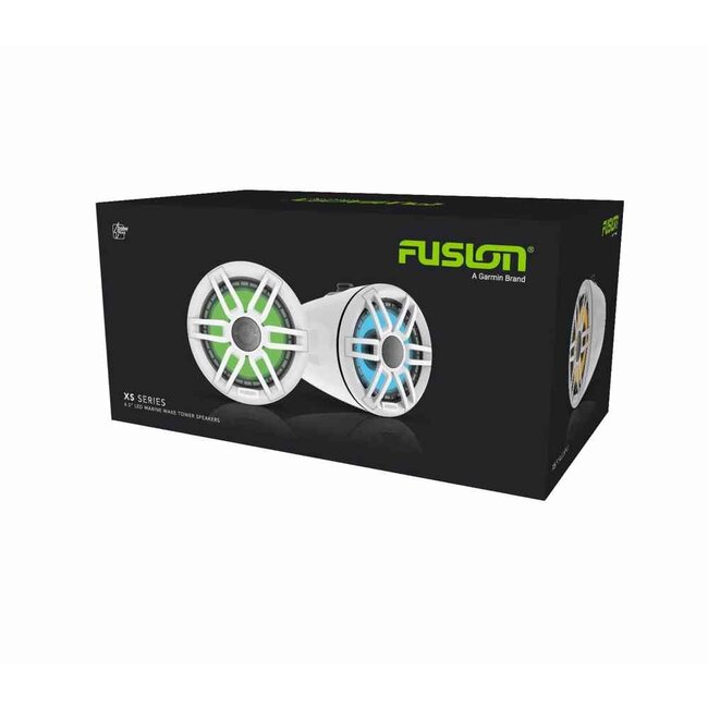 Fusion XS-FLT652SPW 6.5'' SPORTS WHITE TOWER SPEAKERS, LED, SET VAN 2