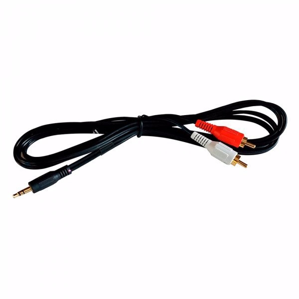 Fusion MS-CBRCA3.5, 1X MALE 3.5MM TO 2X MALE RCA CABLE, 2MTR