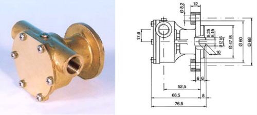 Ancor TECHNAUTIC KOELWATERPOMP
