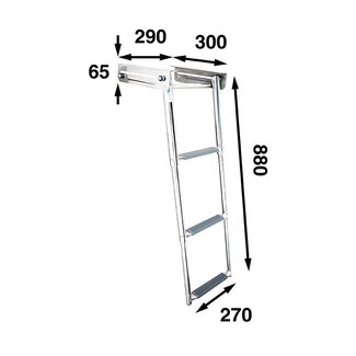 Båtsystem CASSETTE LADDER