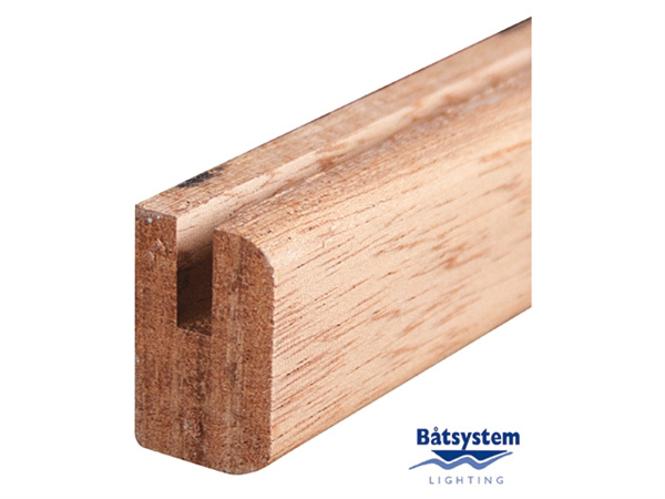 Båtsystem BÅTSYSTEM MAHONIE PROFIEL 25X16MM, 1M VOOR MINI SLEEVE 9350S