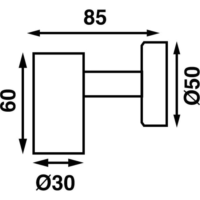 Båtsystem BÅTSYSTEM MINITUBE D4 USB LED, ZWART, 12V-1,6W