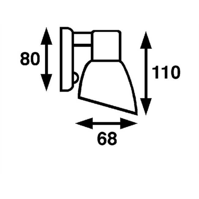 Båtsystem BÅTSYSTEM OPAL II HALOGEEN, CHROOM, 12V-10W