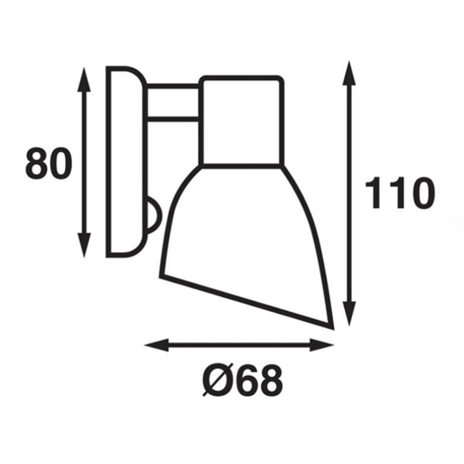 Båtsystem BÅTSYSTEM OPAL II SMD LED, MATZILVER, 8-30V-1,2W