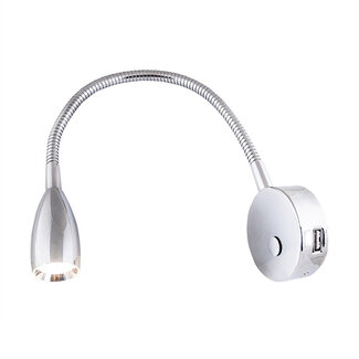 Båtsystem BÅTSYSTEM LEIA LX1 USB LED FLEXIBELE LEESLAMP MET USB