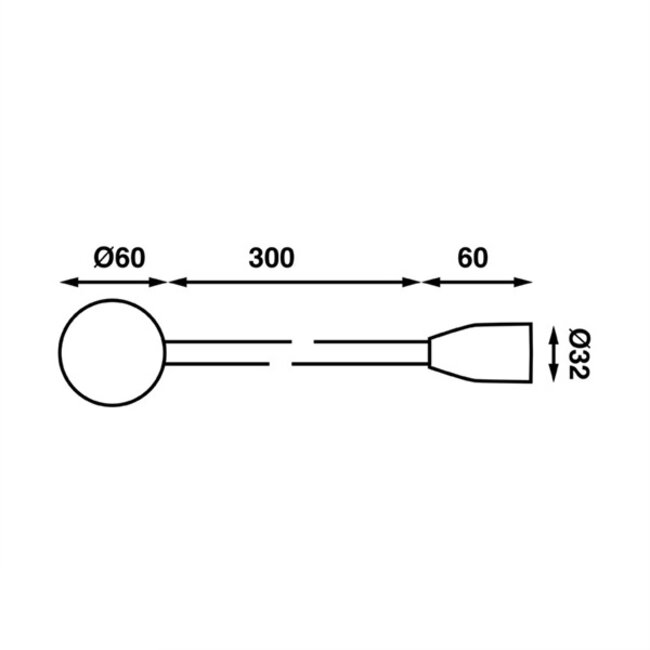 Båtsystem BÅTSYSTEM LEIA LX1 USB LED FLEXIBELE LEESLAMP MET USB