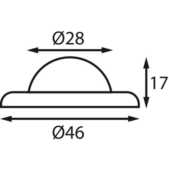 Båtsystem BÅTSYSTEM GLEAM 46 BOLLE UITVOERING, WIT