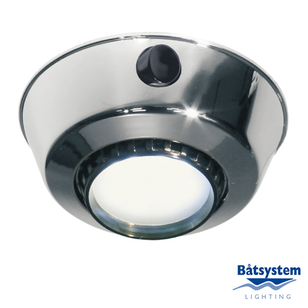 Båtsystem BÅTSYSTEM COMET HALOGEEN, CHROOM INBOUW + MINI SCHAKELAAR