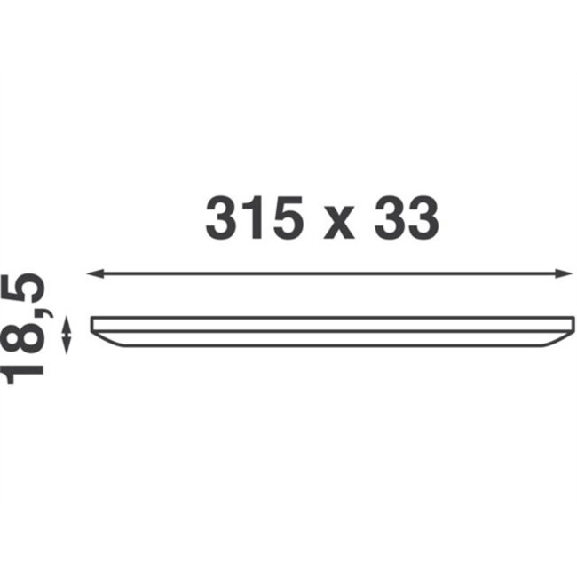 Båtsystem BÅTSYSTEM SOLO 315 LED MET SCHAKELAAR, 12V-1,5W