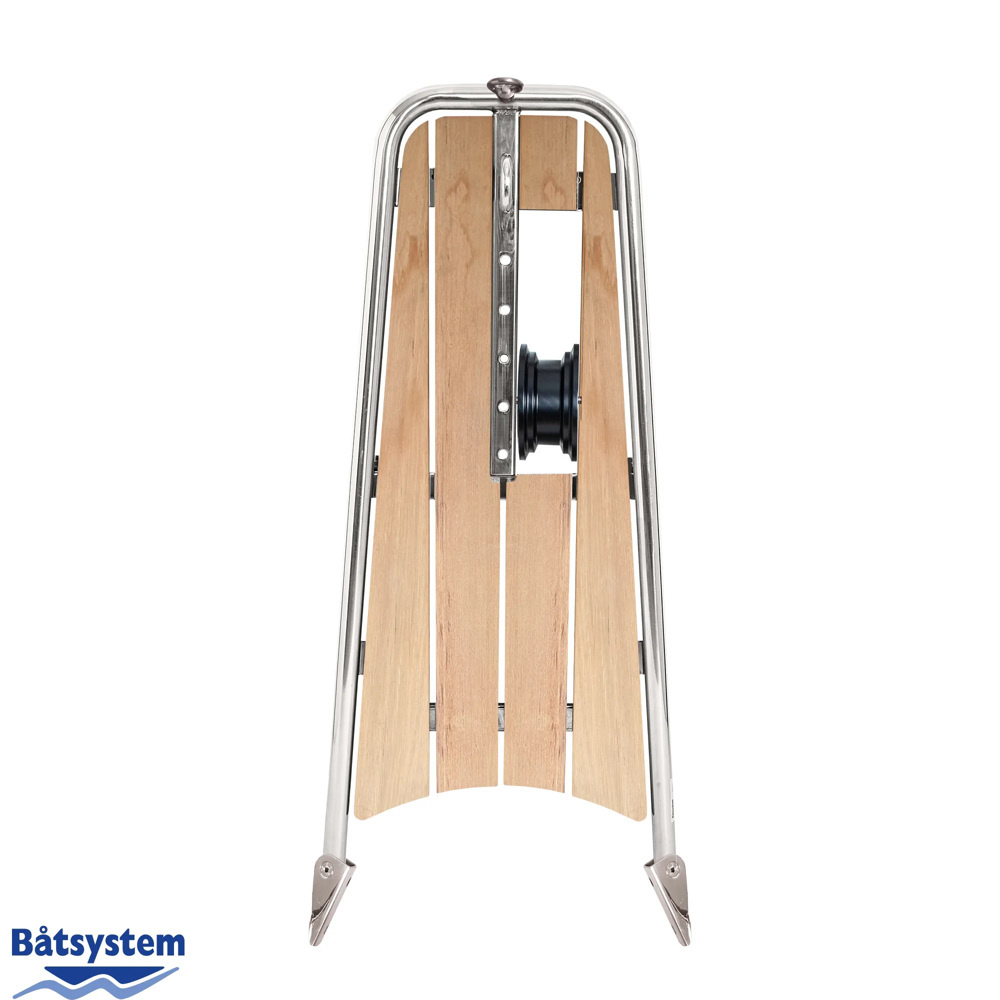 Båtsystem Performance boegspriet Teak 1050mm + Code-0 kit, ankerrol PB11