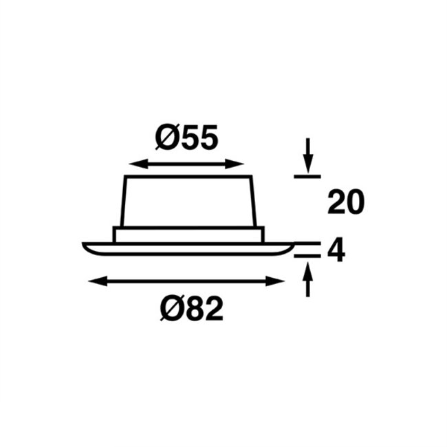 Båtsystem BÅTSYSTEM PINTO TOUCH MASTER, CHROOM