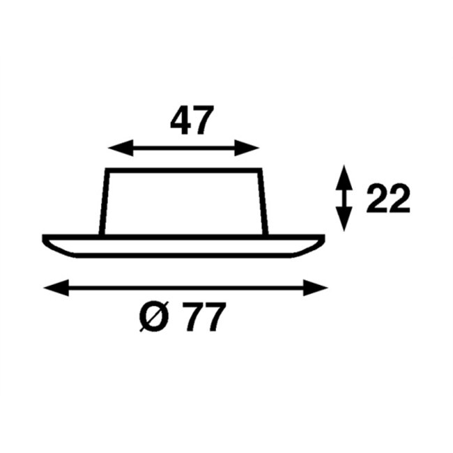 Båtsystem Båtsystem Nova Chroom, Halogeen 12V-10W