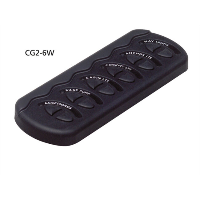 BEP Contour G2 waterdicht schakelaars+zekering