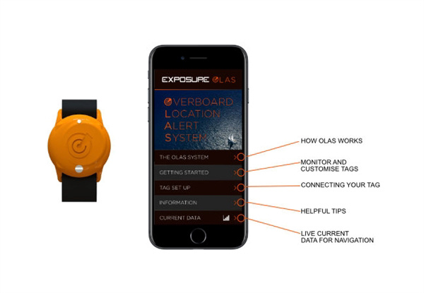 Exposure EXPOSURE MARINE OLAS (OVERBOARD LOCATION ALERT SYSTEM)