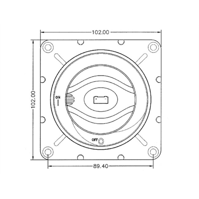BEP Hoofdschakelaar 600A Cont.