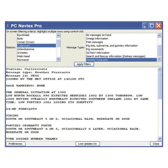 Nasa NASA PC NAVTEX PRO+USB KABEL