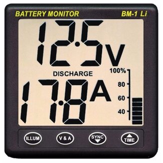 Nasa NASA BATTERYMONITOR - CLIPPER BM1 LI - (12VDC)