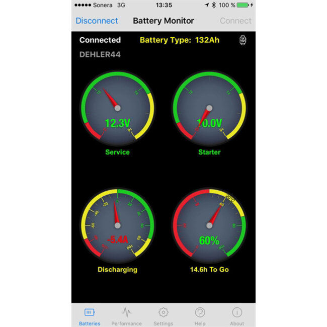 Nasa NASA BM-1 BATTERYMONITOR - BLUETOOTH