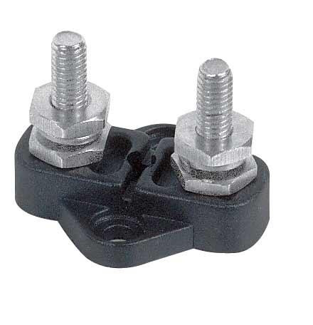 BEP GeΓ―soleerd Dubbel Aansluitpunt 6mm Met Cover - Blister