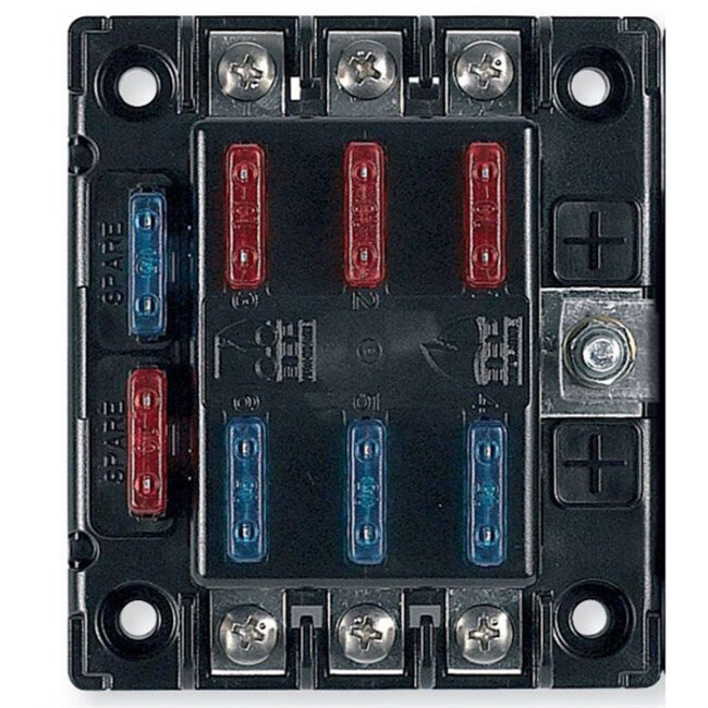 BEP 6-Voudige, Afdekte Zekeringhouder