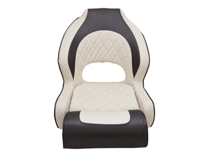 HOLLEX Hollex stuurstoel Diamond Moon wit/antraciet