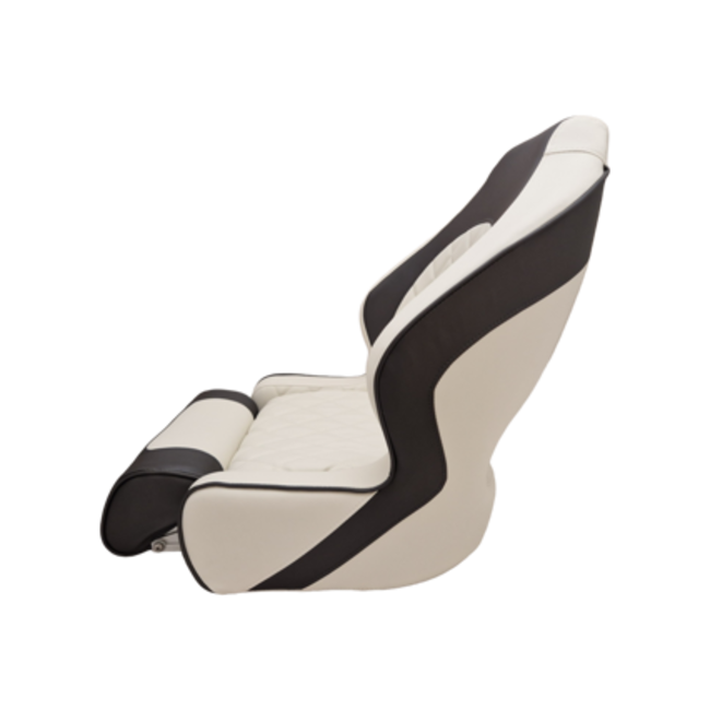 HOLLEX Hollex stuurstoel Diamond Moon wit/antraciet