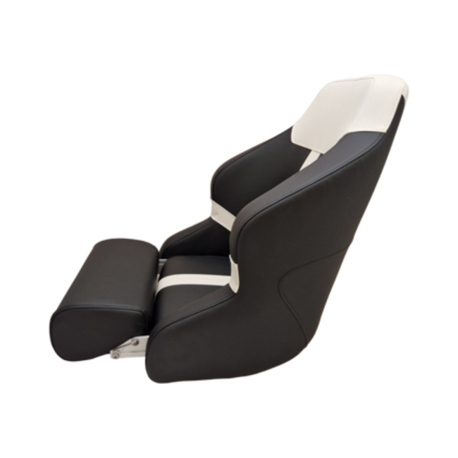 HOLLEX Hollex stuurstoel New Moon zwart/wit