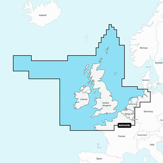 Navionics NAVIONICS MSD/NAV+ LARGE EU628L U.K., IRELAND & HOLLAND