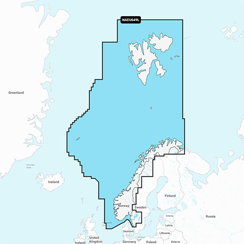 Navionics NAVIONICS MSD/NAV+ LARGE EU649L NORWAY