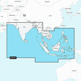 Navionics NAVIONICS MSD/NAV+ LARGE AE010L INDIAN OCEAN & SOUTH CHINA SEA