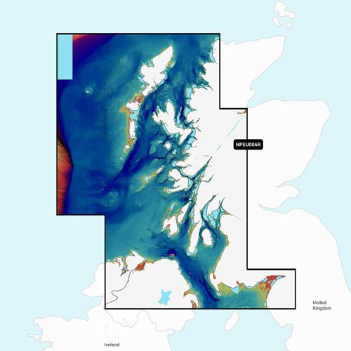 Navionics NAVIONICS MSD/PLATINUM+ REGULAR NPEU006R SCOTLAND, WEST COAST