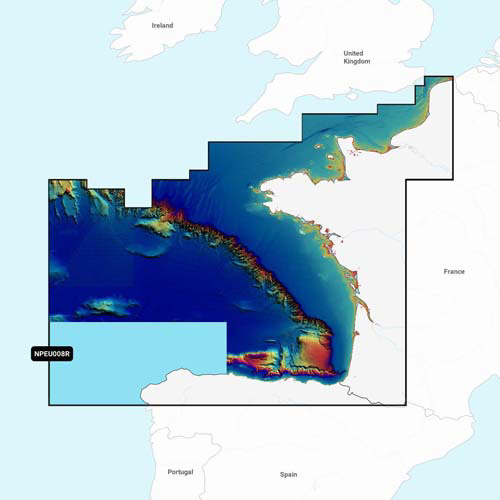 Navionics NAVIONICS MSD/PLATINUM+ REGULAR NPEU008R BAY OF BISCAY