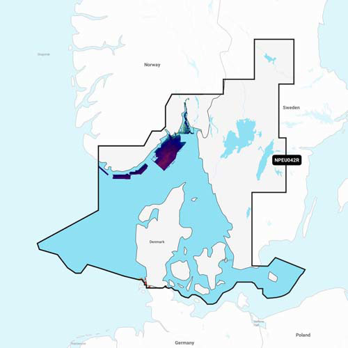 Navionics NAVIONICS MSD/PLATINUM+ REGULAR NPEU042R OSLO TO TRELLEBORG