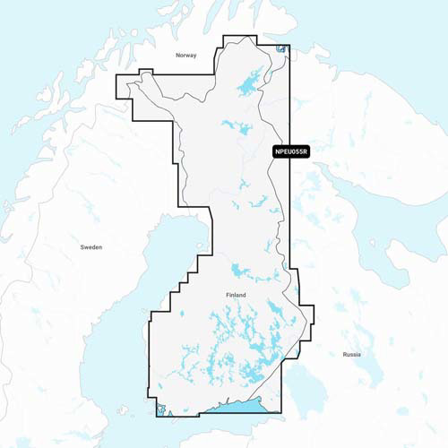 Navionics NAVIONICS MSD/PLATINUM+ REGULAR NPEU055R FINLAND, LAKES & RIVERS