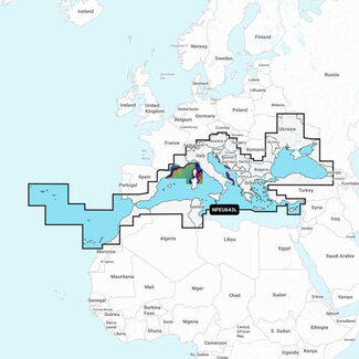 Navionics NAVIONICS MSD/PLATINUM+ LARGE NPEU643L MEDITERRANEAN & BLACK SEA