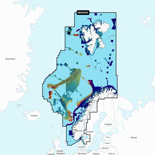 Navionics NAVIONICS MSD/PLATINUM+ LARGE NPEU649L NORWAY