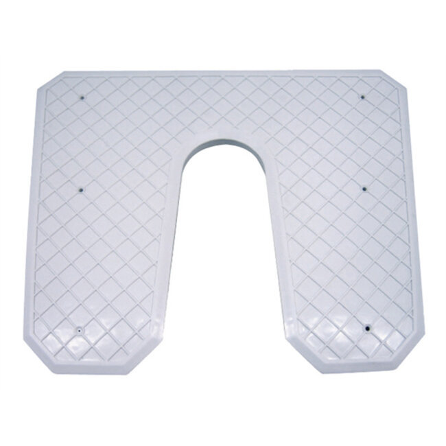 Eval SPIEGELBESCHERMPLAAT., WIT, L445XB363XD6MM