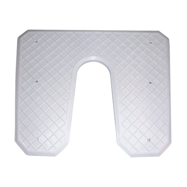 Eval SPIEGELBESCHERMPLAAT., WIT, L445XB363XD6MM