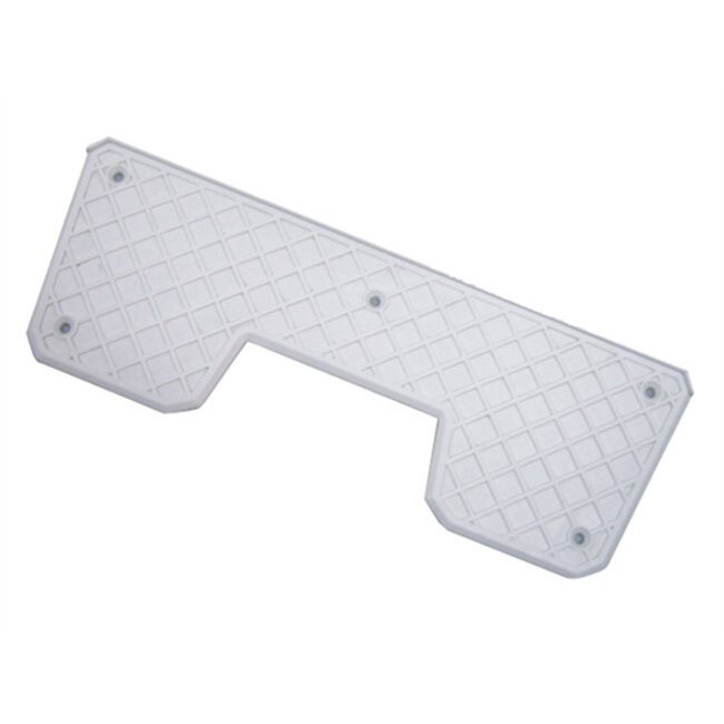 Eval SPIEGELBESCHERMPLAAT, WIT, L316XB212XD6MM