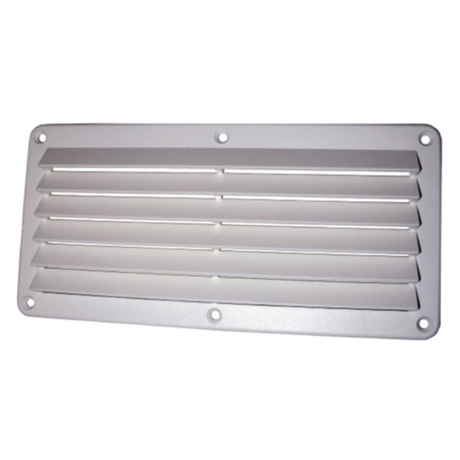 Eval VENTILATIEROOSTER, WIT, L 260XB 127MM