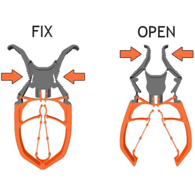 Fixclip FIXCLIP WIT 6-PACK